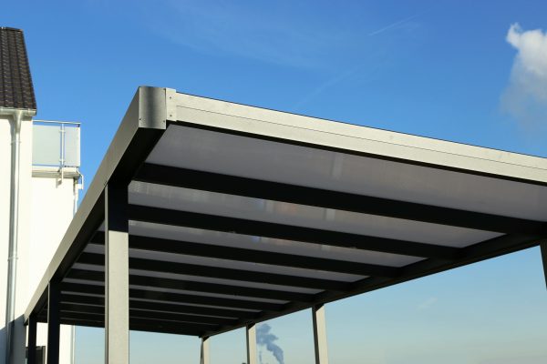 Carport aus Aluminium